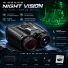 4K Infrared Night Vision Binoculars – 28x Zoom High-Definition Display