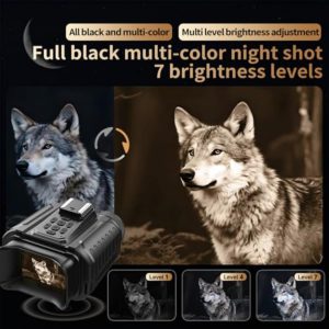 4K Infrared Night Vision Binoculars - 28x Zoom High-Definition Display