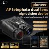 4K Infrared Night Vision Binoculars – 28x Zoom High-Definition Display
