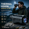 4K Infrared Night Vision Binoculars – 28x Zoom High-Definition Display
