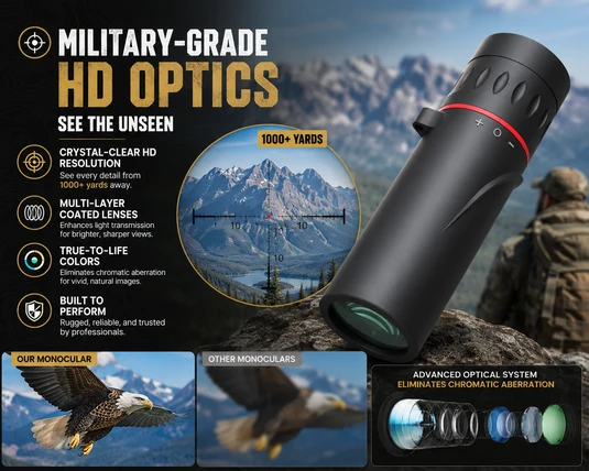 AI15 Military-Grade HD Optical Clarity