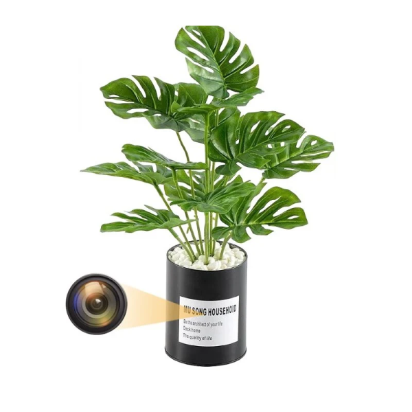 Artificial Plant Indoor Security Camera