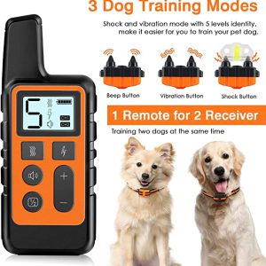 Dog Training Collar Range 1640ft
