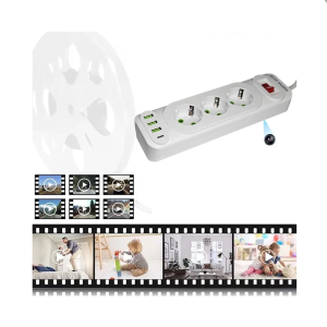Extension Cable Power Supply with 1080P HD WiFi Camera