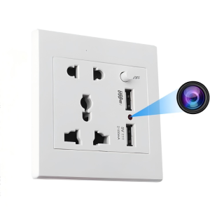 HD 1080P Wall Plug Socket Camera Wifi Home Security Surveillance Video Audio Recording