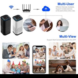 Indoor Security Camera Portable Car Air Purifier Camera
