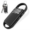 Keychain Voice Recorder | Portable Mini Audio Recorder with Playback Earphone