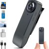 Mini Body Camera 1080P HD with 64GB Card