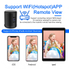 Portable Bluetooth Speaker with Mini WiFi Camera