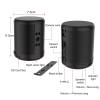Portable Bluetooth Speaker with Mini WiFi Camera