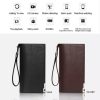 Portable WIFI Wallet Camera PU Wallet Camera