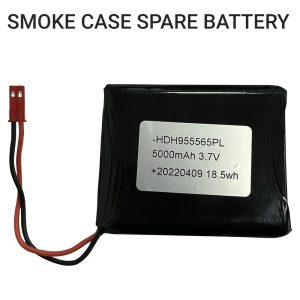 Smoke Case Spare Battery