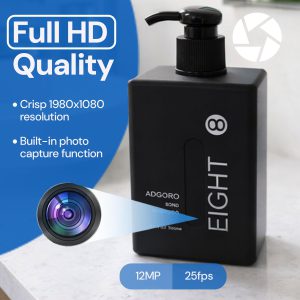 Shampoo Shower gel Bottle WiFi Camera