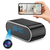 Wireless Security Clock Camera ??? HD 1080P WiFi Alarm Clock with Night Vision