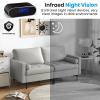 Wireless Security Clock Camera ??? HD 1080P WiFi Alarm Clock with Night Vision